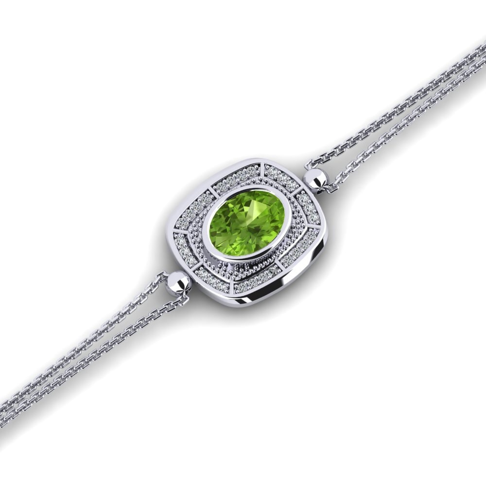 Peridot Women's Bracelet Asteras