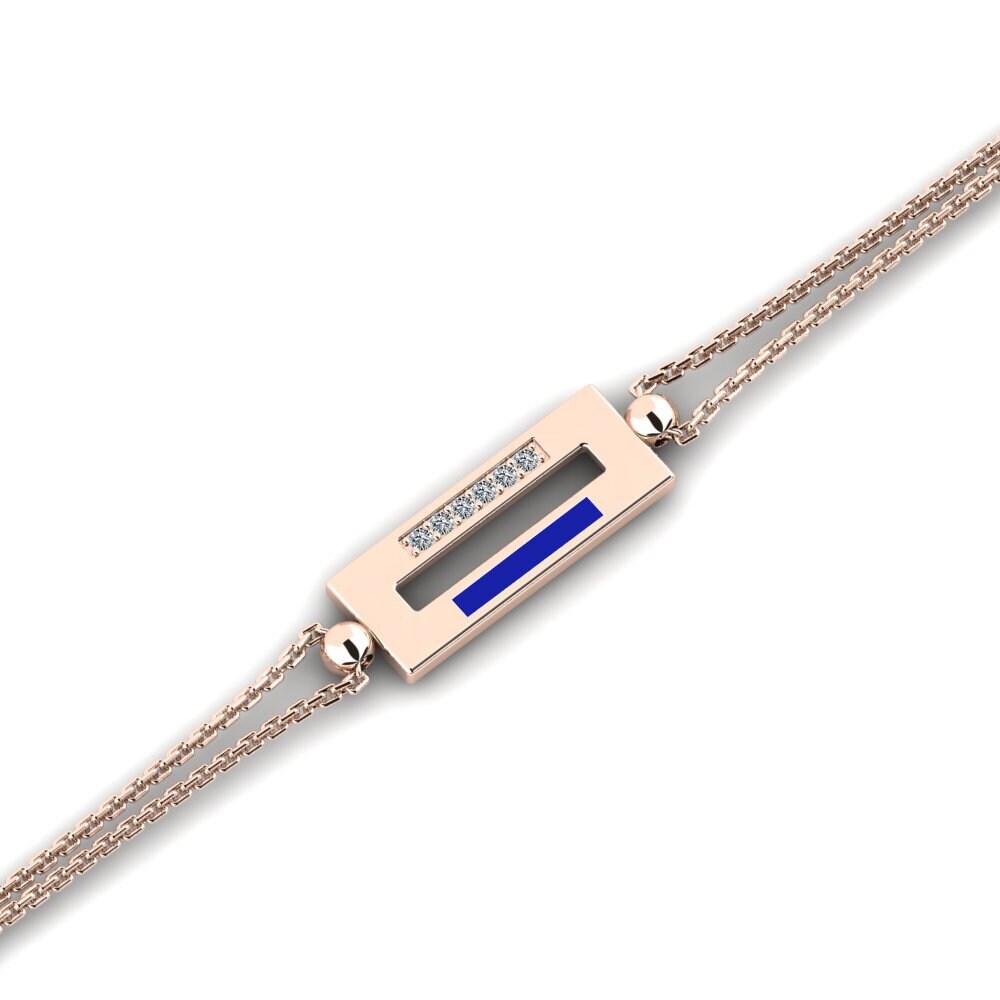 14ct Rose Gold Women's Bracelet Atand