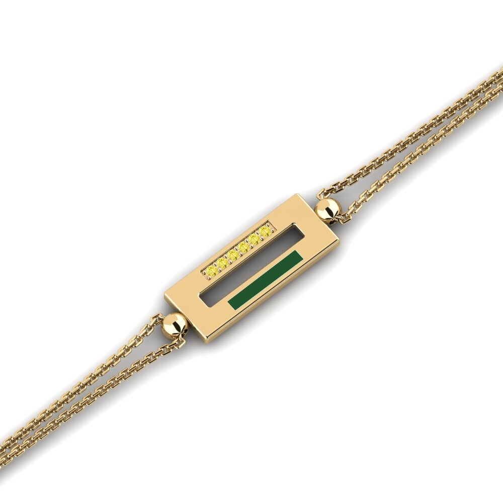 Yellow Sapphire Women's Bracelet Atand