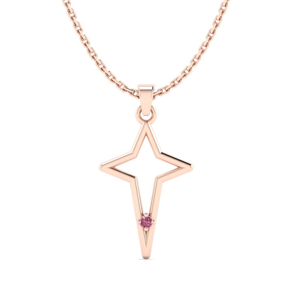 Rhodolite Garnet Women's Pendant Atbident