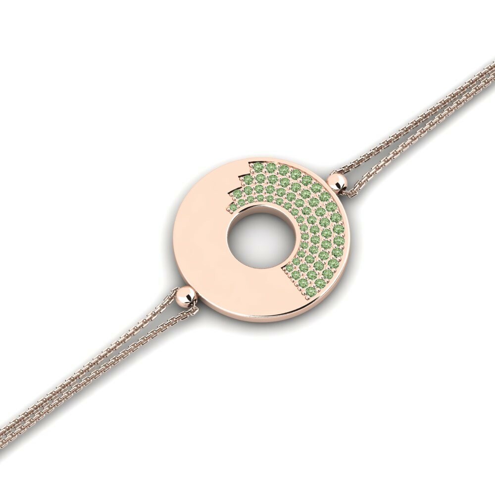Groene Diamant Dames Armband Athdar