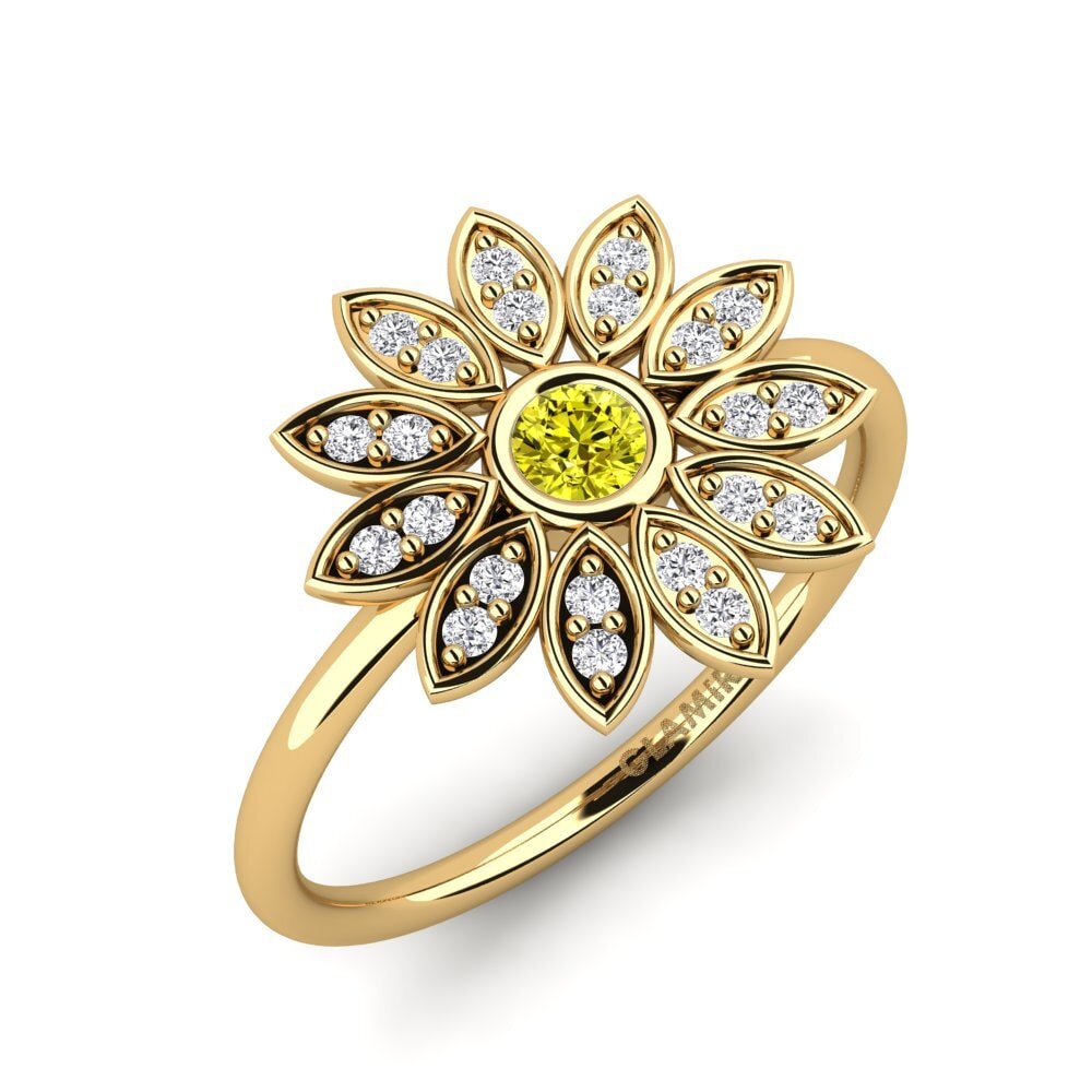 Gelber Diamant Ring Athirst