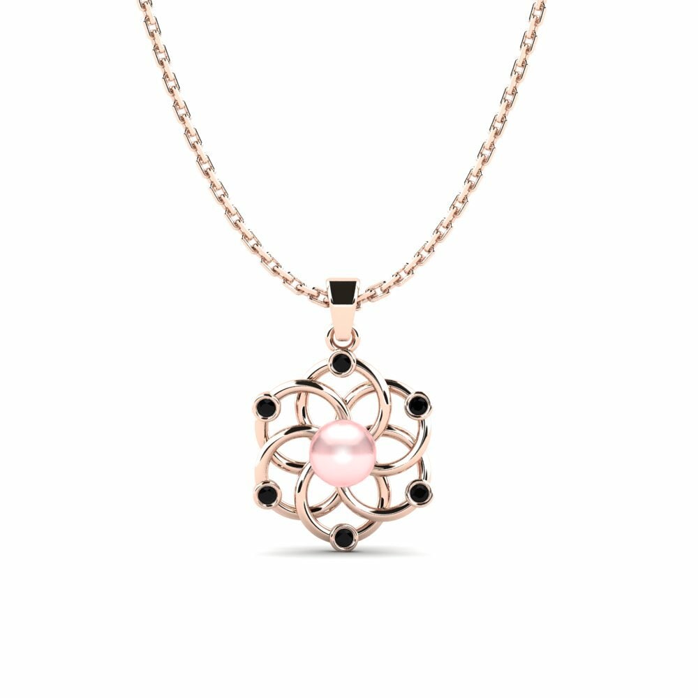 Diamant Noir Pendentif pour femme Atich