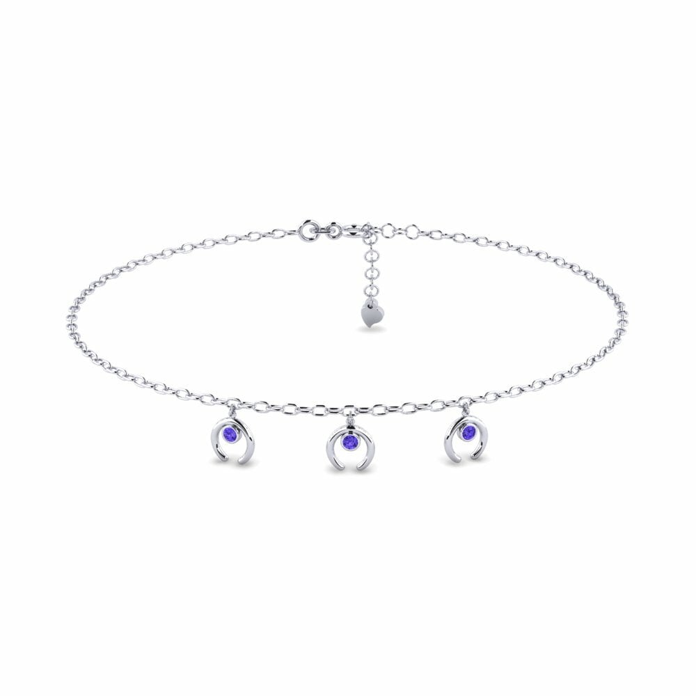 Cavigliera da donna Atieno Tanzanite