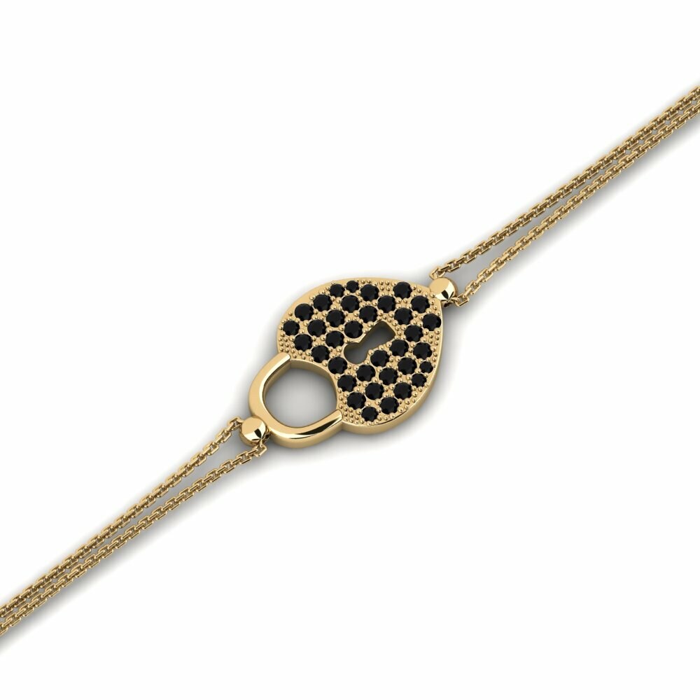 Onyx Noir Bracelet pour femme Atito