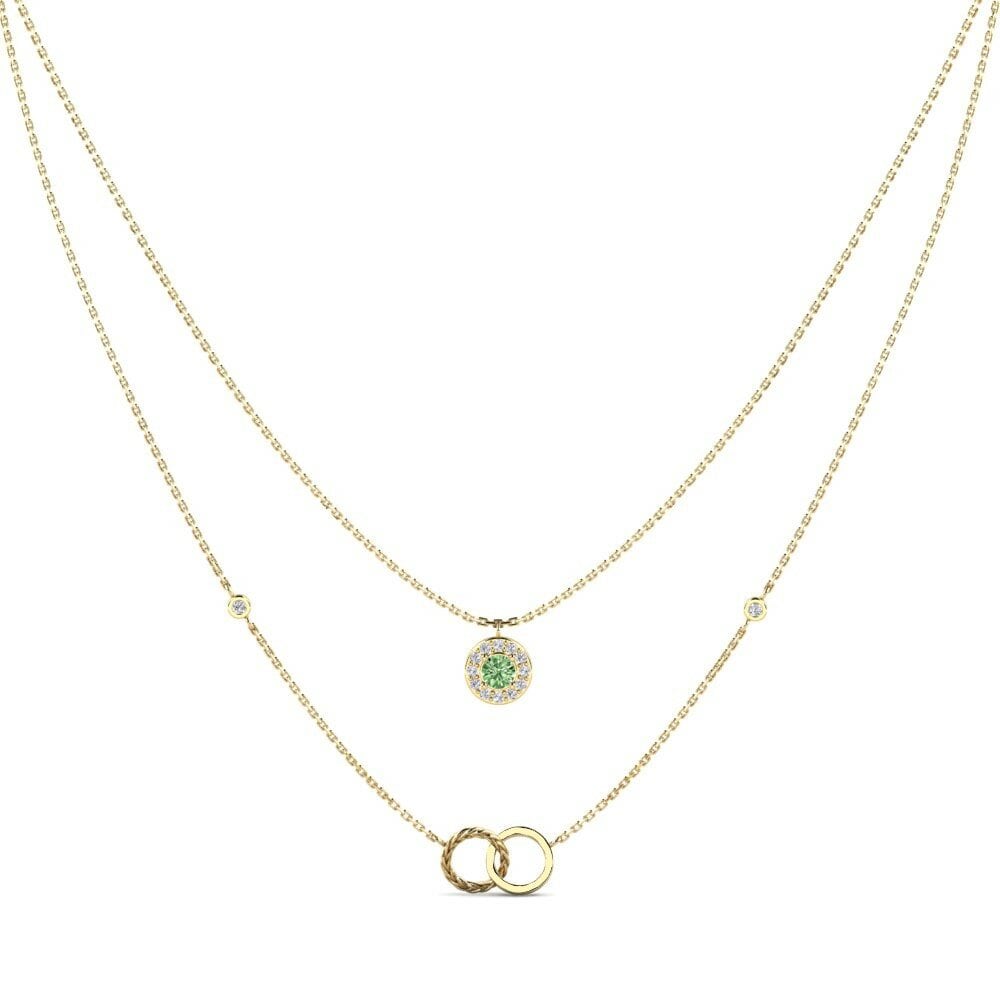 Diamante Verde Collana da donna Atmintis