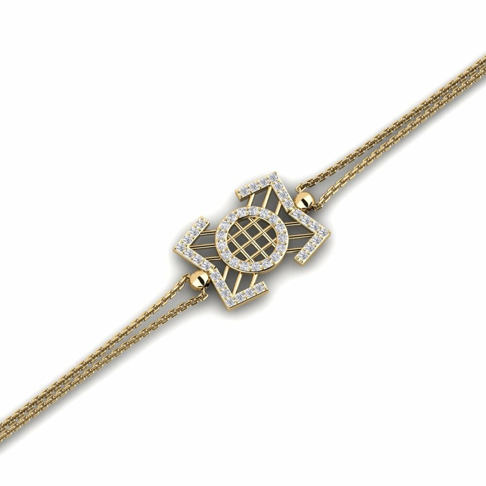 Diamant De Synthèse Bracelet pour femme Atolc