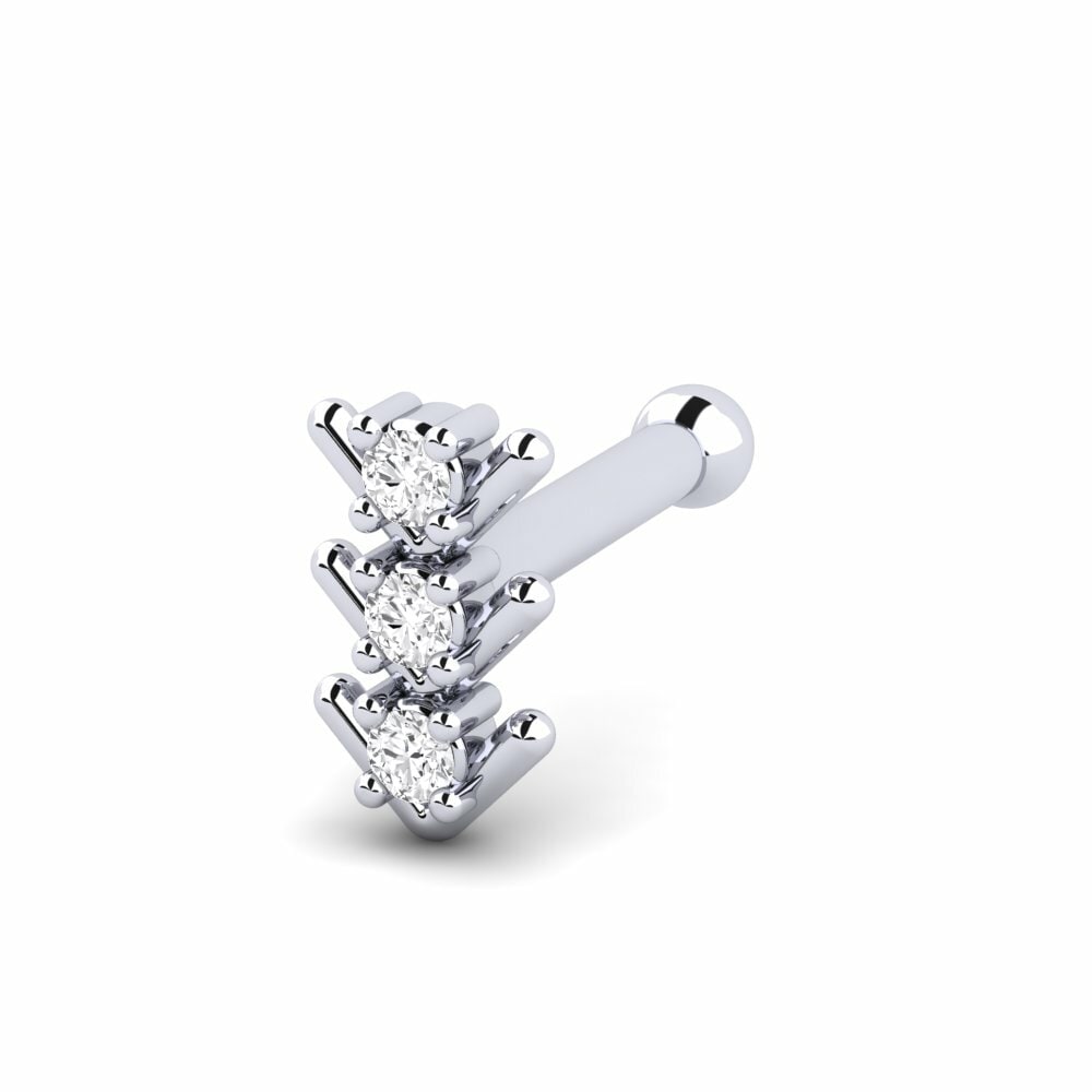 Diamant-saffier Neus Pin Atomo