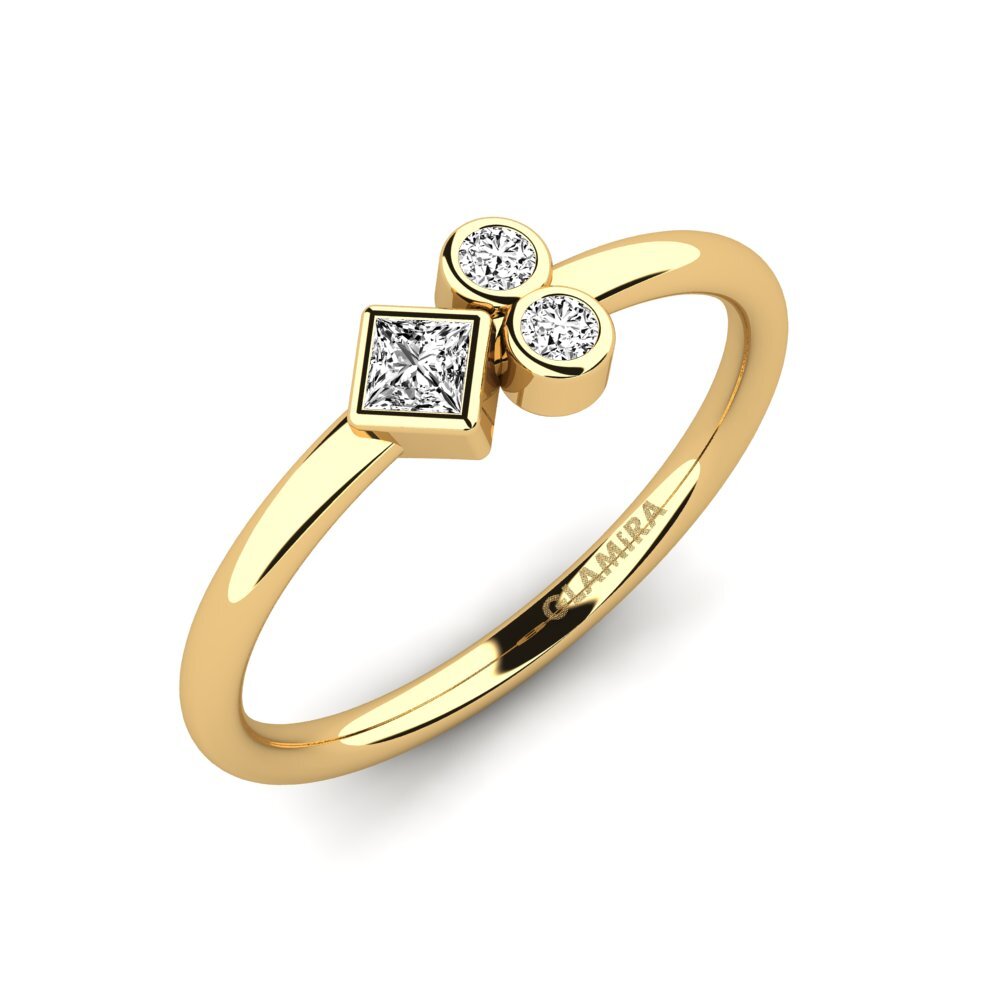 Princesa Moissanita Anillo Attiser