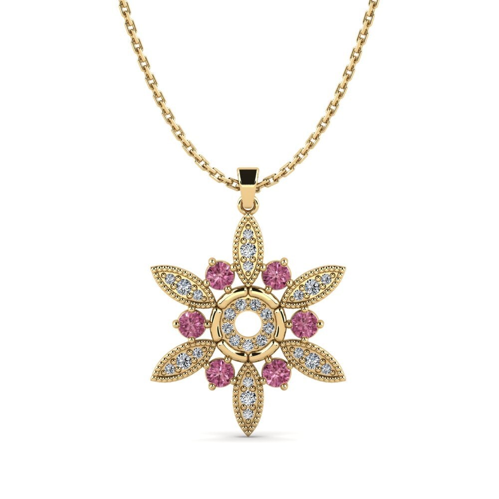Rhodolite Garnet Women's Pendant Audun