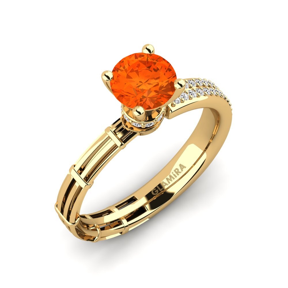 Fire-Opal Engagement Ring Augustina