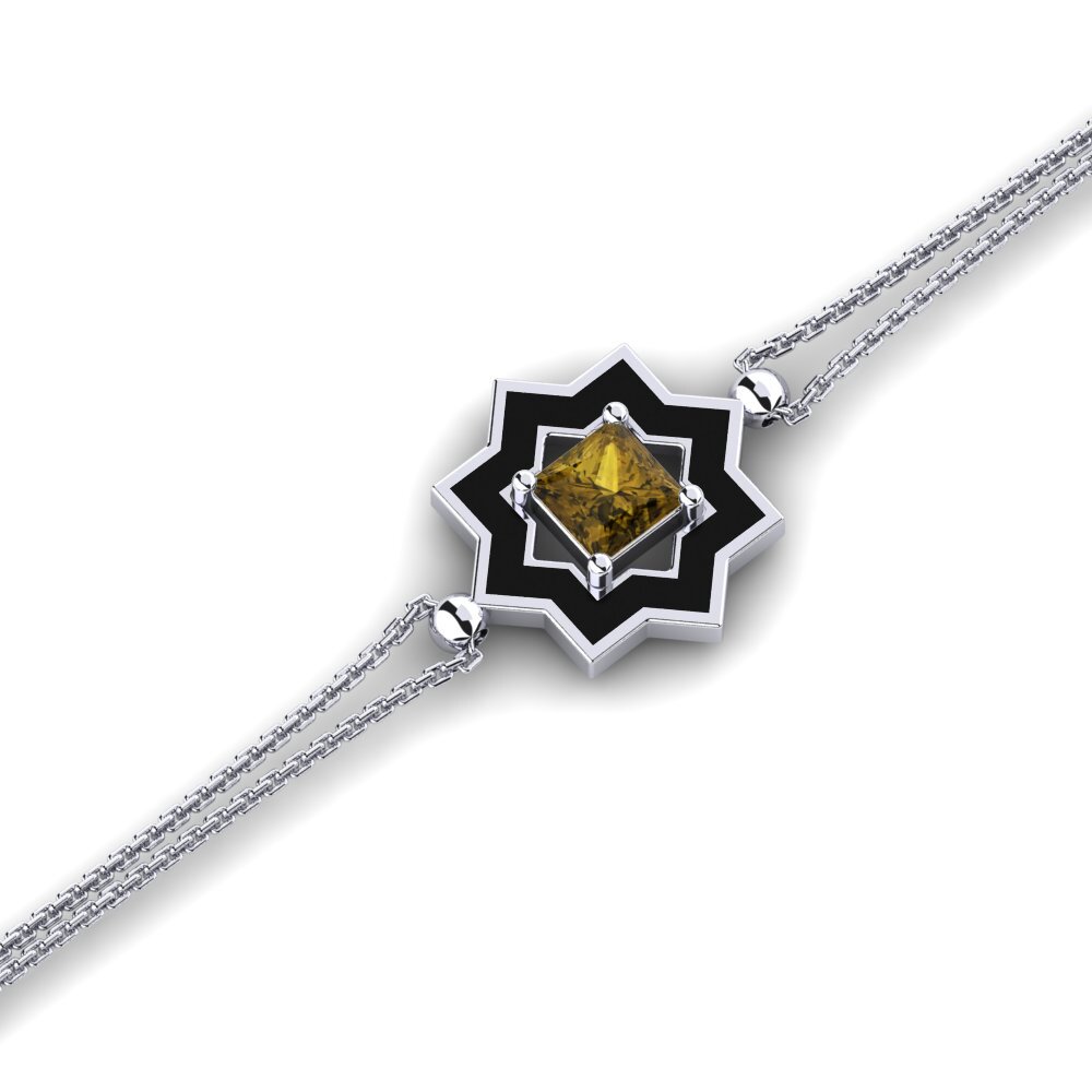 Paladio Circón Marrón Bracelet Aujac