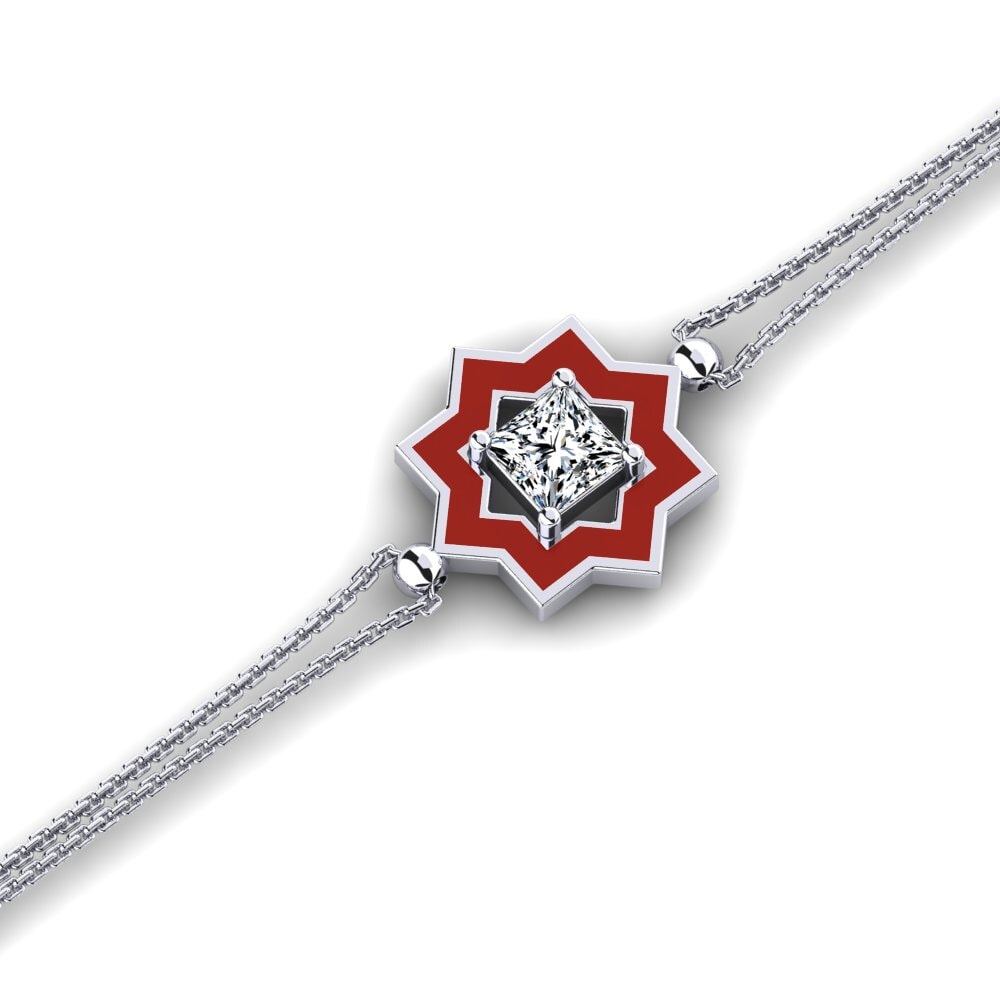 White Silver Women's Bracelet Aujac
