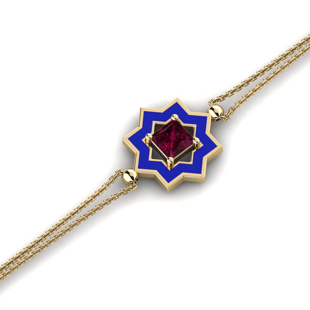 Rhodolite Garnet Women's Bracelet Aujac