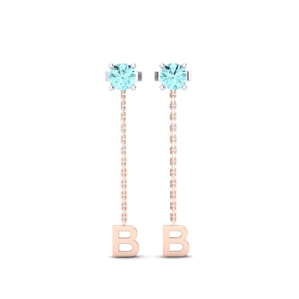 Aquamarine Women's Earring Aundrea B