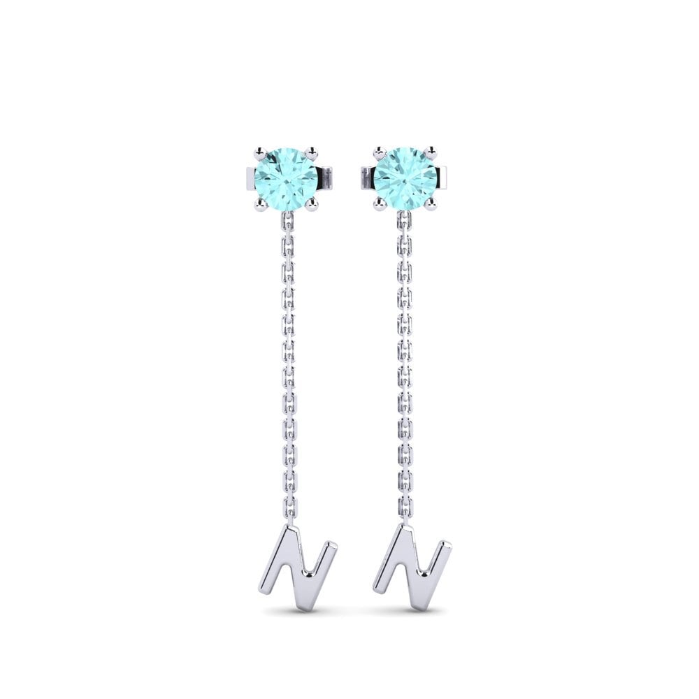 Aquamarine Women's Earring Aundrea N