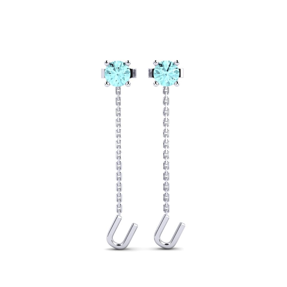 Aquamarine Women's Earring Aundrea U