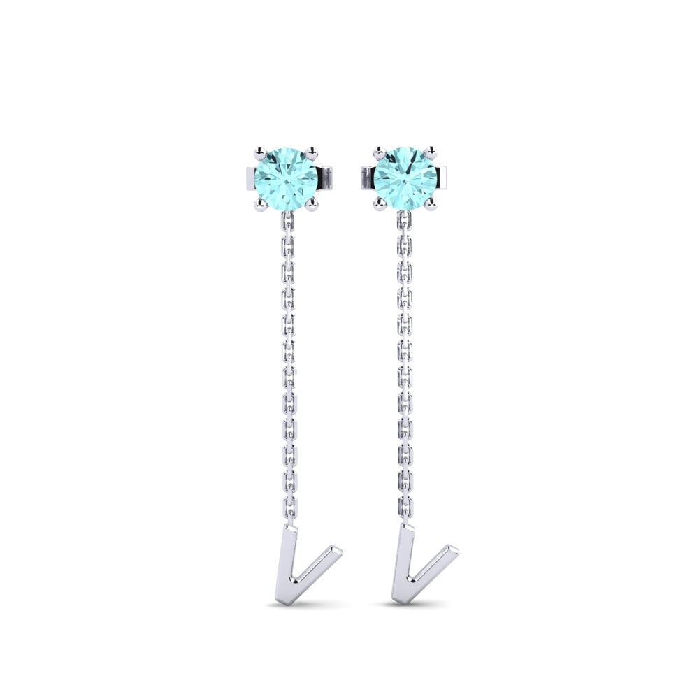 Aquamarine Women's Earring Aundrea V