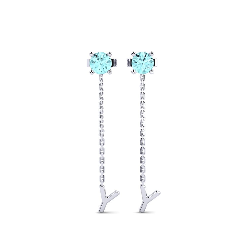 Aquamarine Women's Earring Aundrea Y