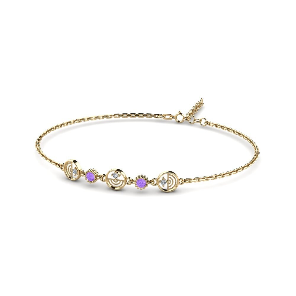 Amethyst Women's Bracelet Auspec