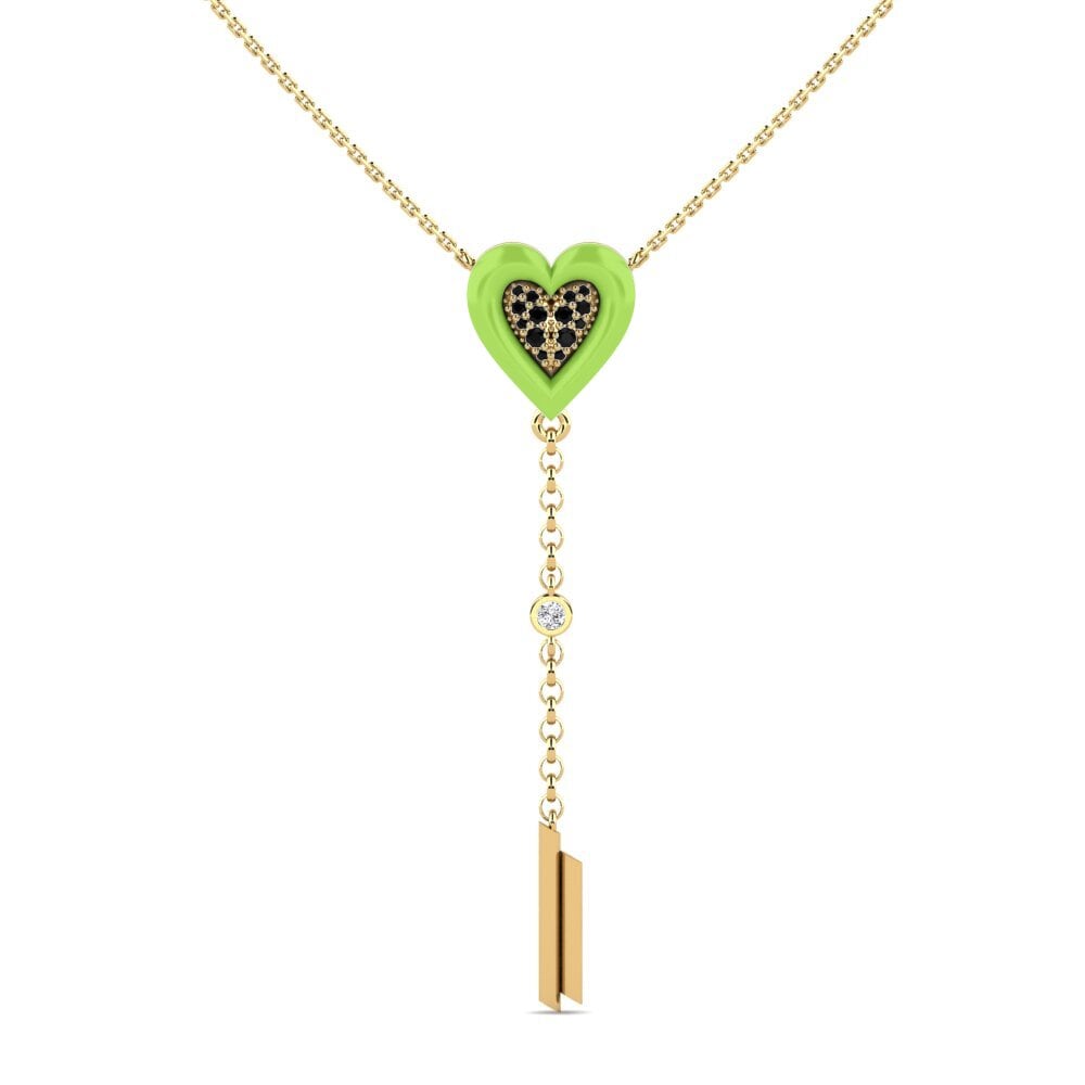Black Onyx Women's Necklace Auspicious