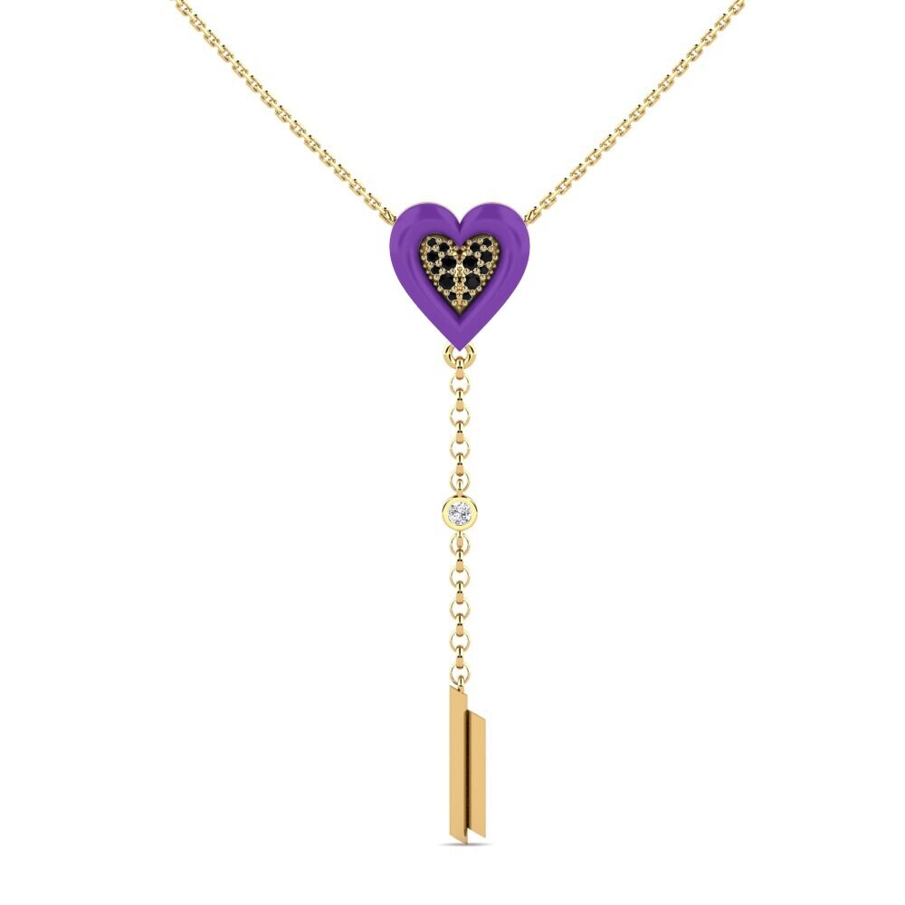Black Onyx Women's Necklace Auspicious