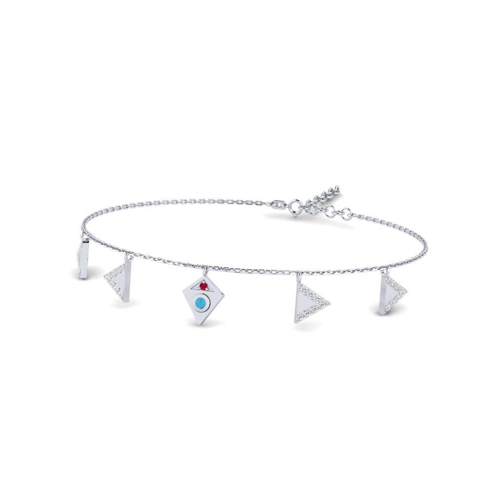 9ct White Gold Women's Bracelet Authorship