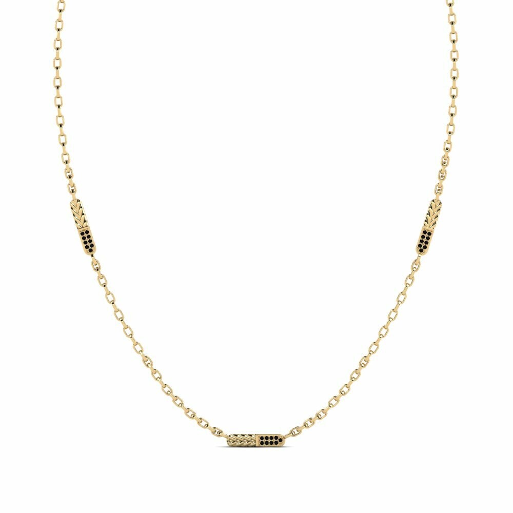 Oro Giallo 750 Collana da uomo Authre