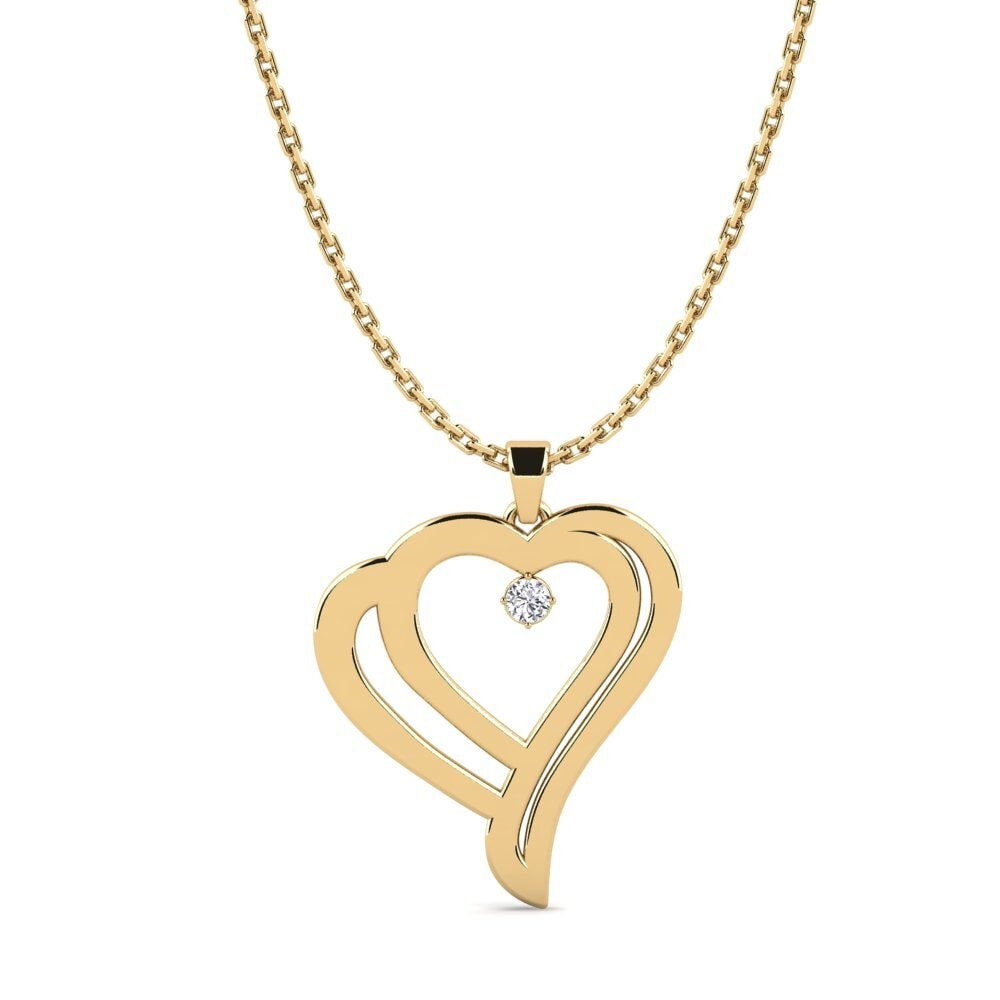 Diamant Damen anhänger Autid
