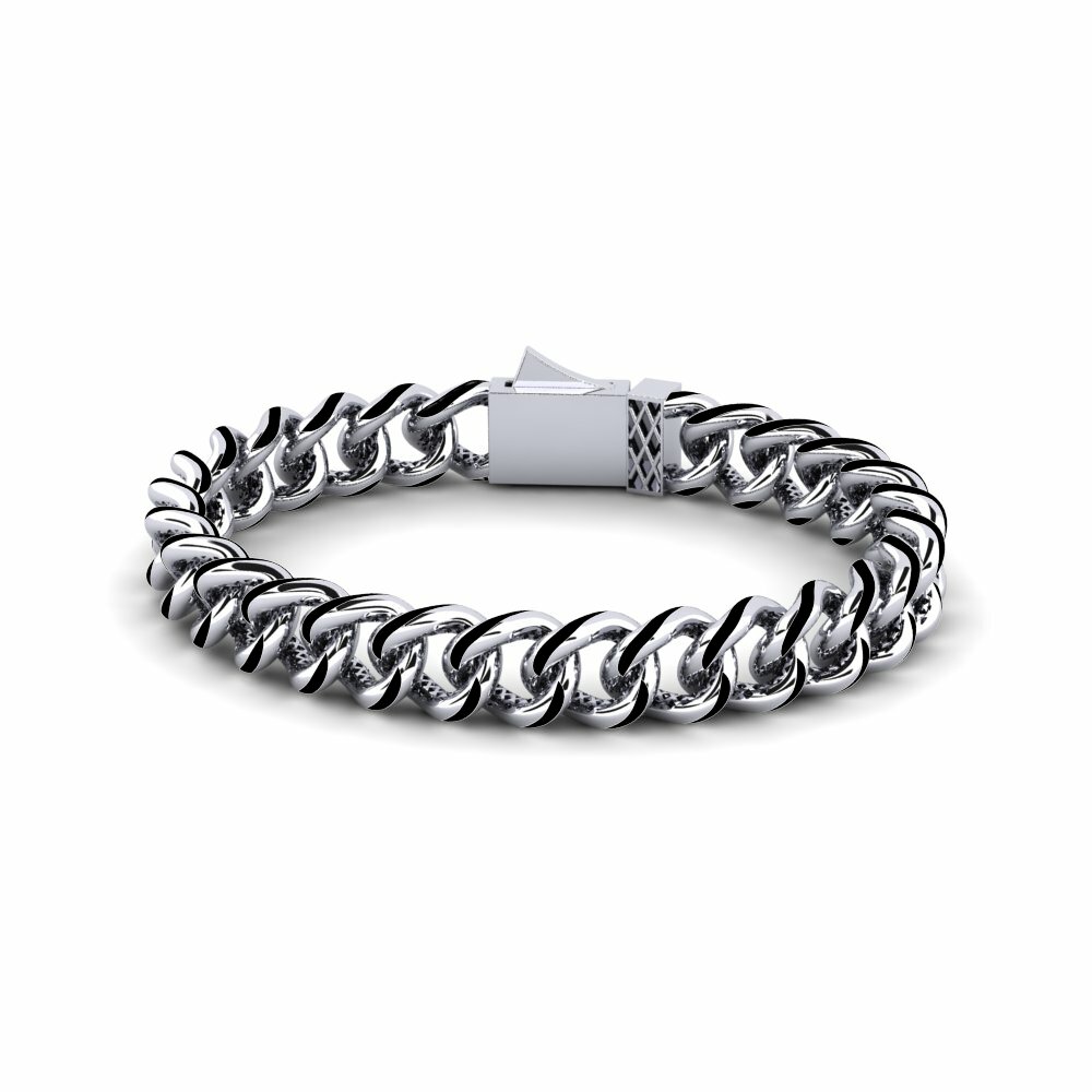 14k White Gold Bracelet Autive