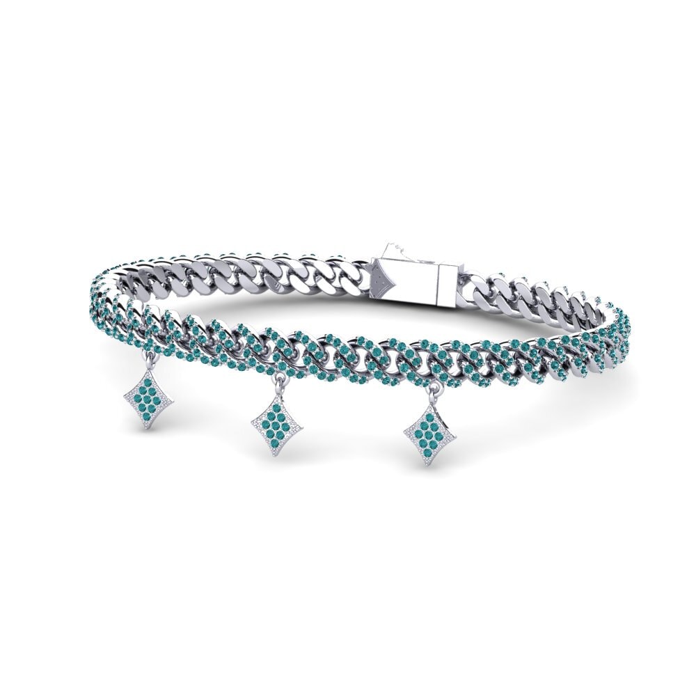 Blue Diamond Women's Bracelet Autone