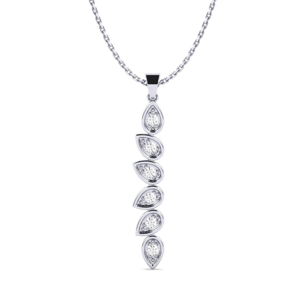 White sapphire Women's Pendant Avanda