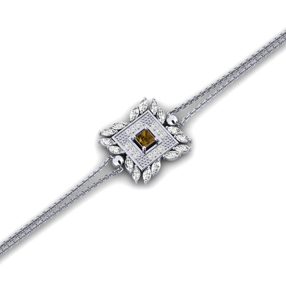 Paladio Circón Marrón Bracelet Avasto