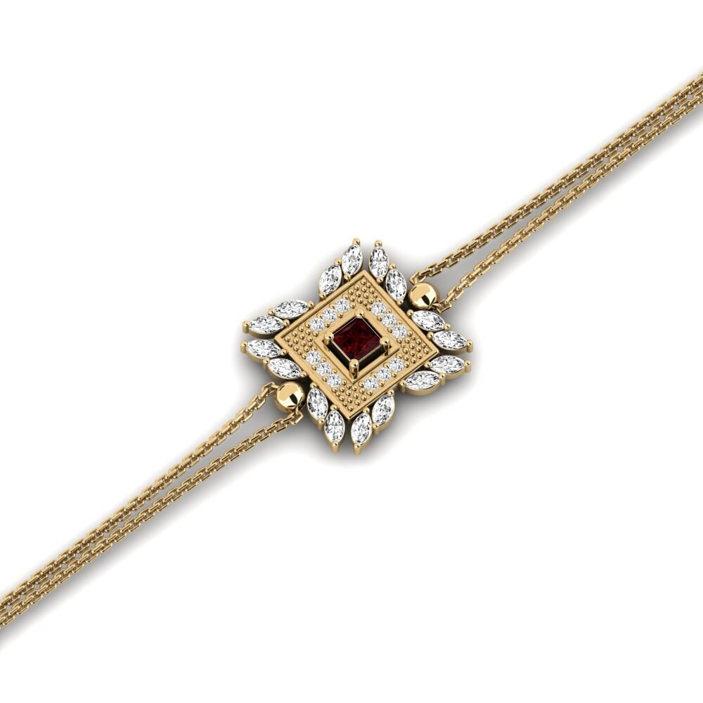 Granate Pulsera de Mujer Avasto