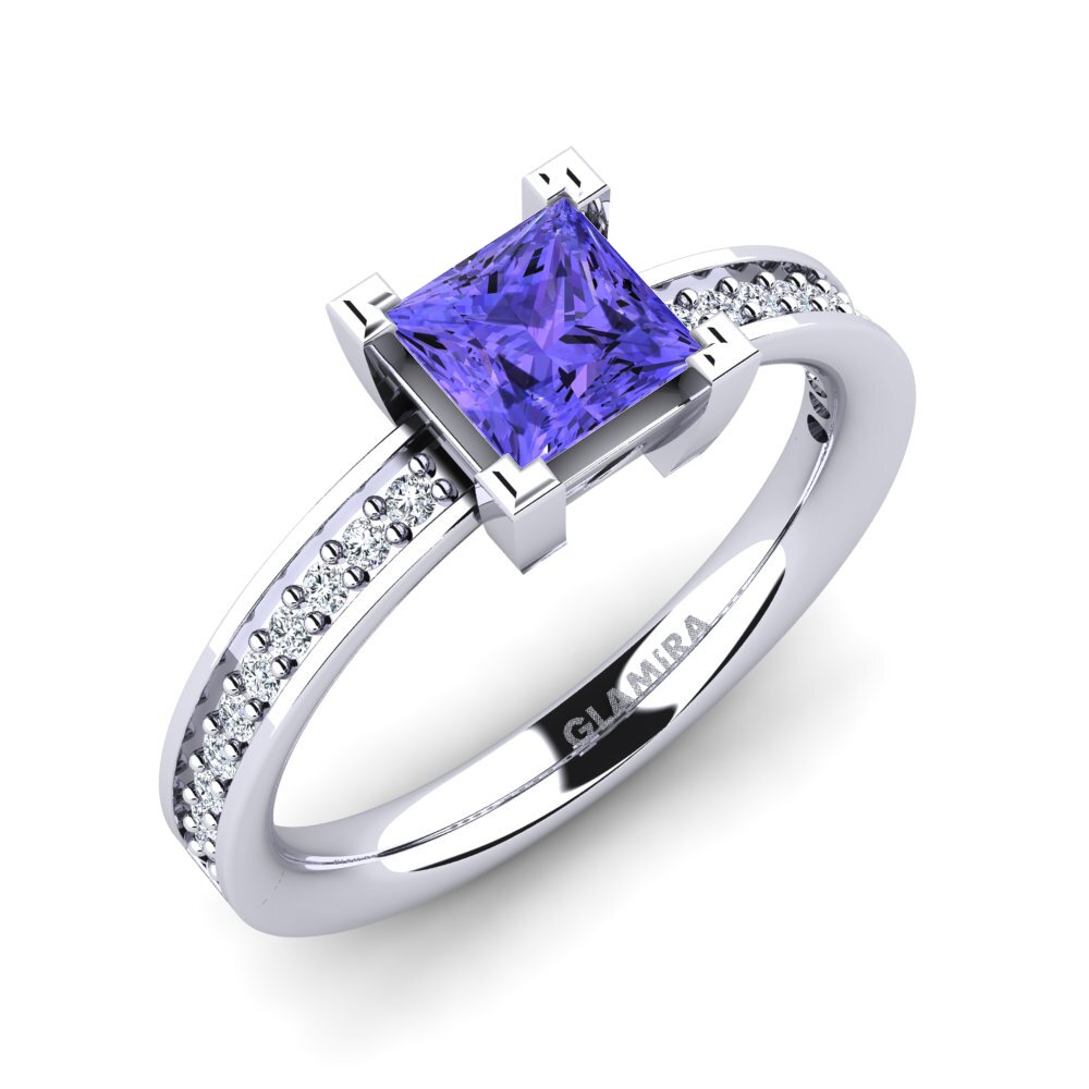 Tanzanite Engagement Ring Aversa