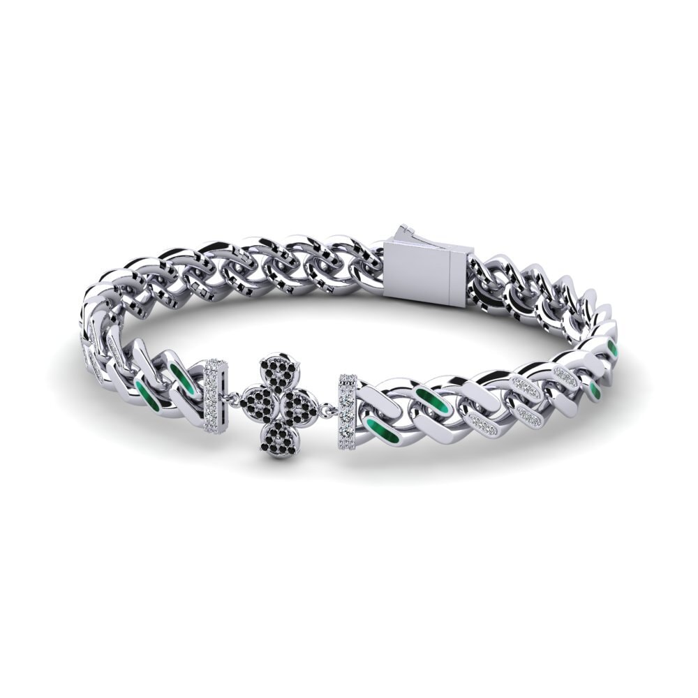 Black Sapphire Women's Bracelet Aversonines