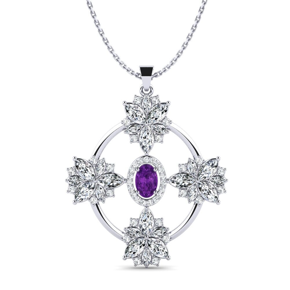 Amethyst Women's Pendant Aviary