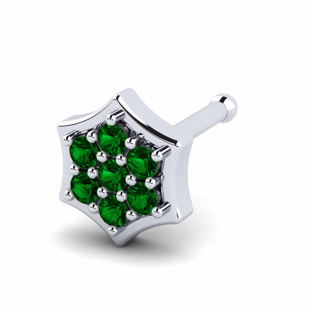 Groene Zirkoon Neus Pin Avoirt