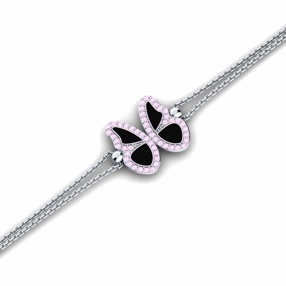 Pink Sapphire Women's Bracelet Avonoix