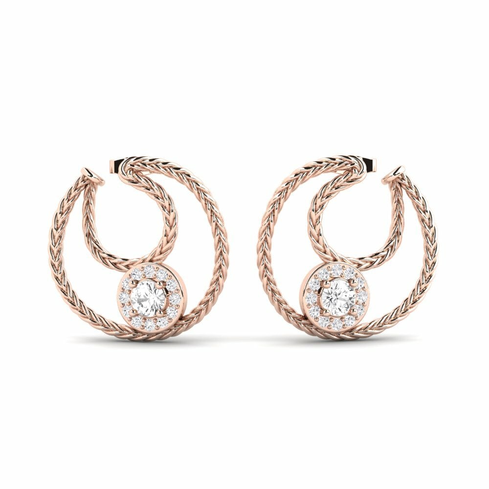 Oro Rosso 585 Orecchino da donna Avunu