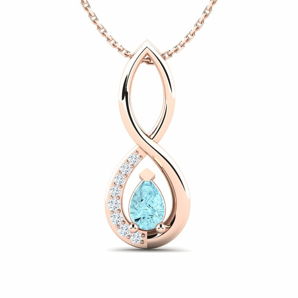14ct Rose Gold Women's Pendant Aygen