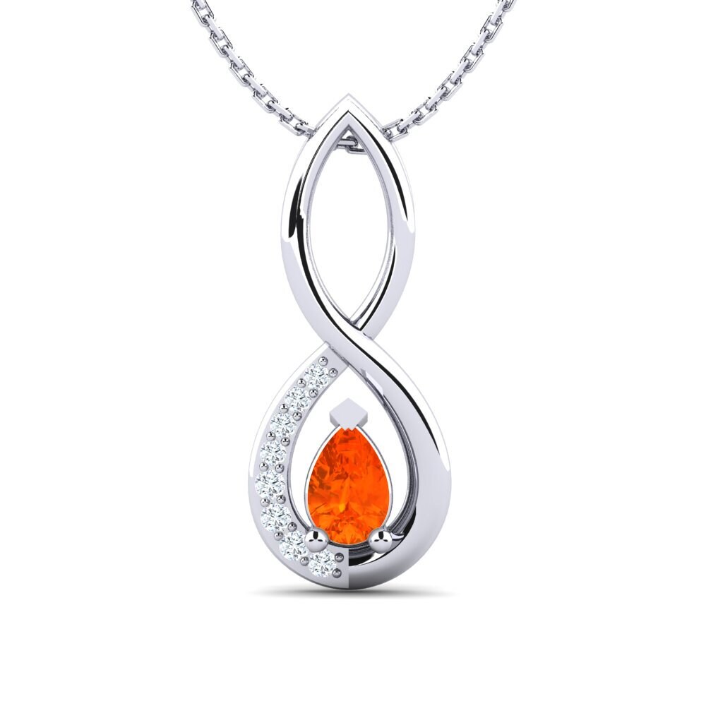 Fire Opal Women's Pendant Aygen