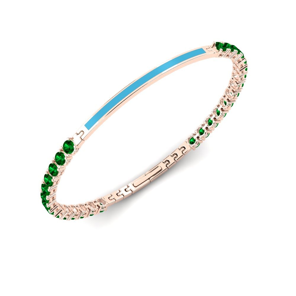 Green Zirconia Men's Bracelet Aylor