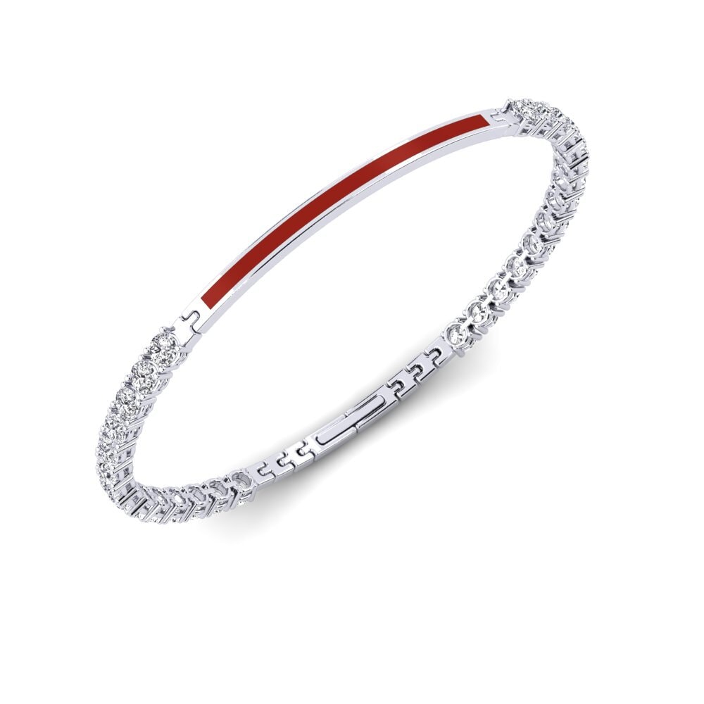 18k White Gold Men's Bracelet Aylor