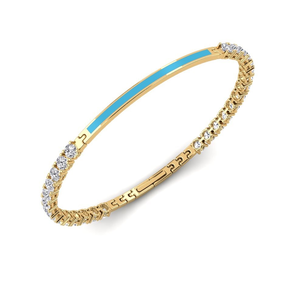 18k Yellow Gold Men's Bracelet Aylor
