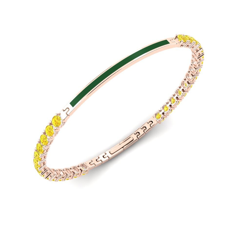 Yellow Sapphire Men's Bracelet Aylor