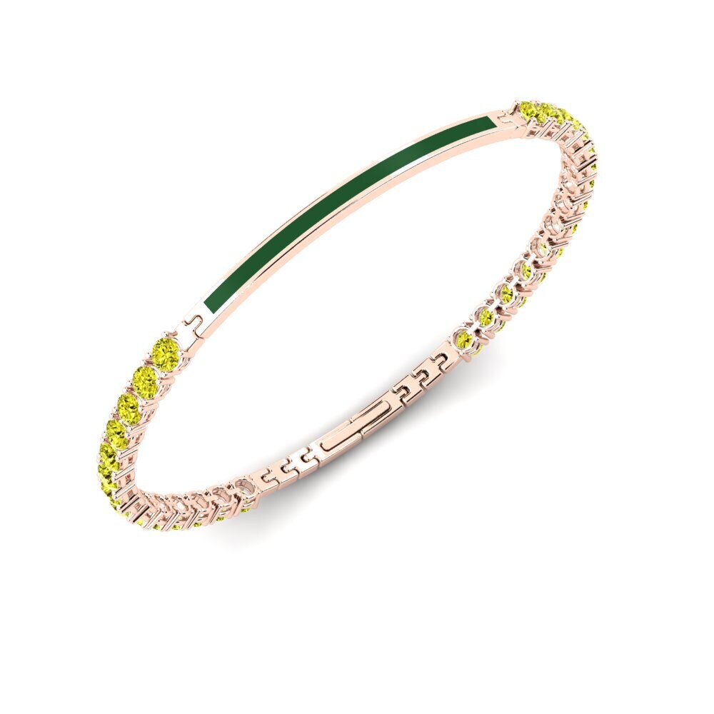 Yellow Diamond Men's Bracelet Aylor