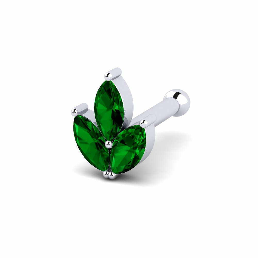 Groene Zirkoon Neus Pin Aymilla