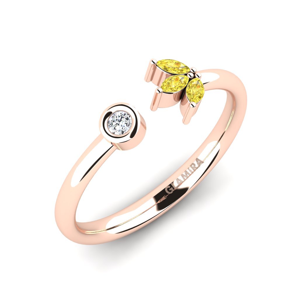 Yellow Sapphire Ring Azannes