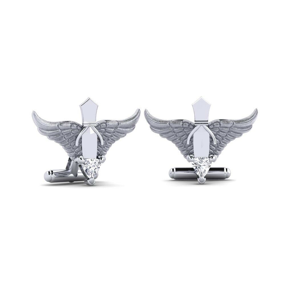 Diamant Bouton de manchette Azurill
